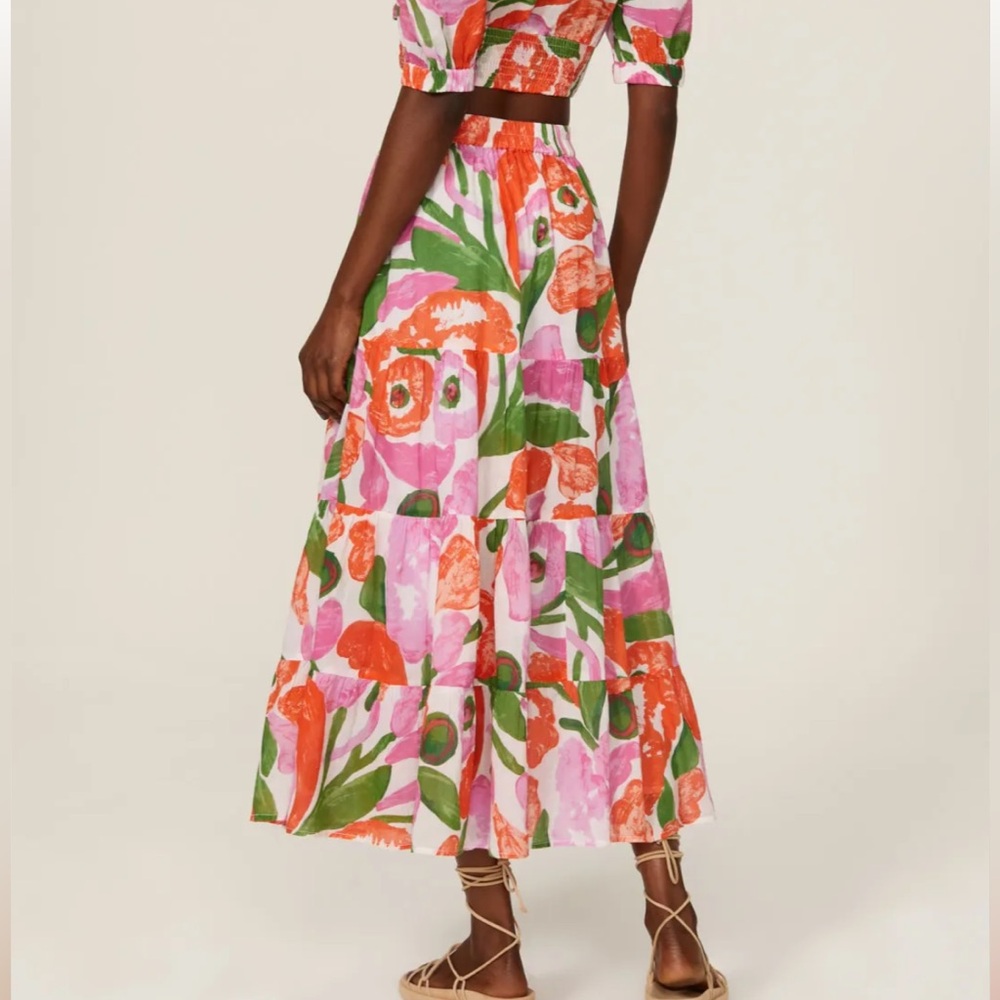 Banjanan Floral Agatha Skirt XL 🧡